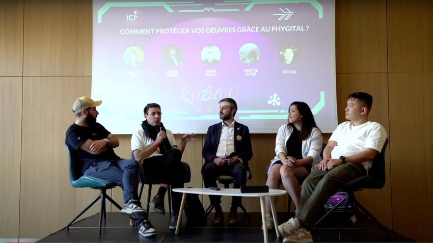 Table ronde Rubichain &mdash; Comment prot&eacute;ger vos oeuvres gr&acirc;ce au phygital